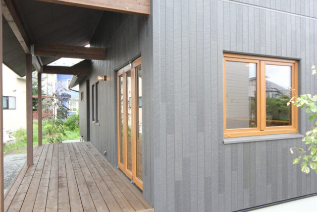 外壁｜盛岡市で自然素材にこだわった注文住宅を建てるなら大共ホームの画像