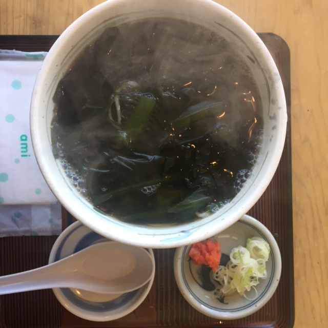 三陸早採りわかめそばの画像