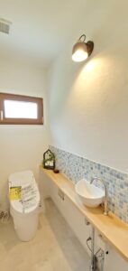 矢巾町北郡山：トイレ手洗いの画像