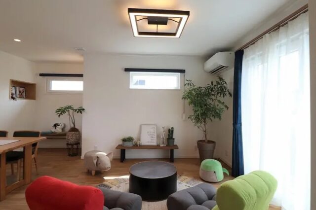リビングの照明計画|滝沢市で高断熱の家を建てるなら大共ホームの画像