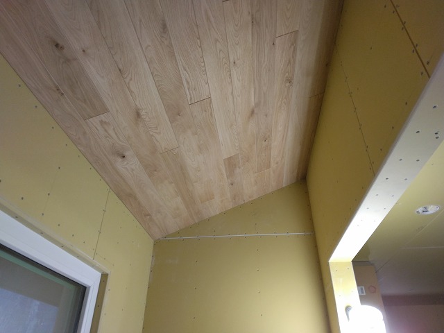 平泉　S様邸　板張り天井の画像