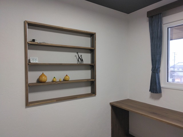 遠野　K様邸 本棚ﾆｯﾁ1の画像