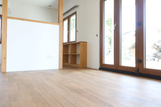 大共ホーム施工事例|無垢床施工事例の画像