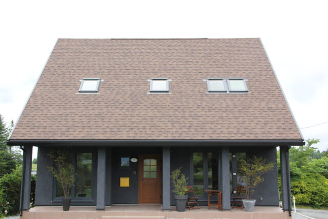 大屋根施工事例|岩手県注文住宅の画像