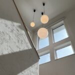 吹抜け照明｜盛岡市加賀野｜大共ホームの画像