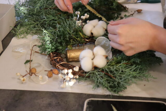 自然素材のリース｜岩手県で平屋をお考えの方は高断熱高気密注文住宅の大共ホームの画像