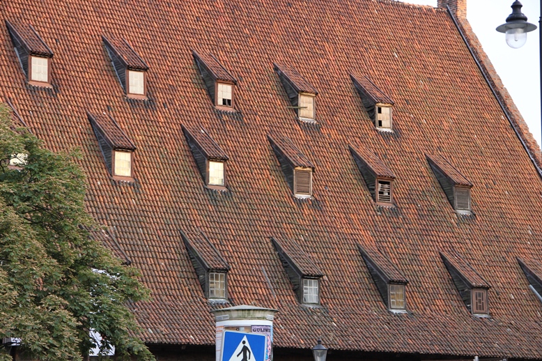 ポーランドの大屋根の窓 (1)