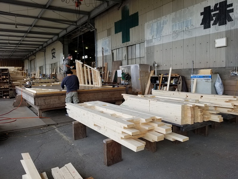 2×4住宅パネル工場(4)の画像
