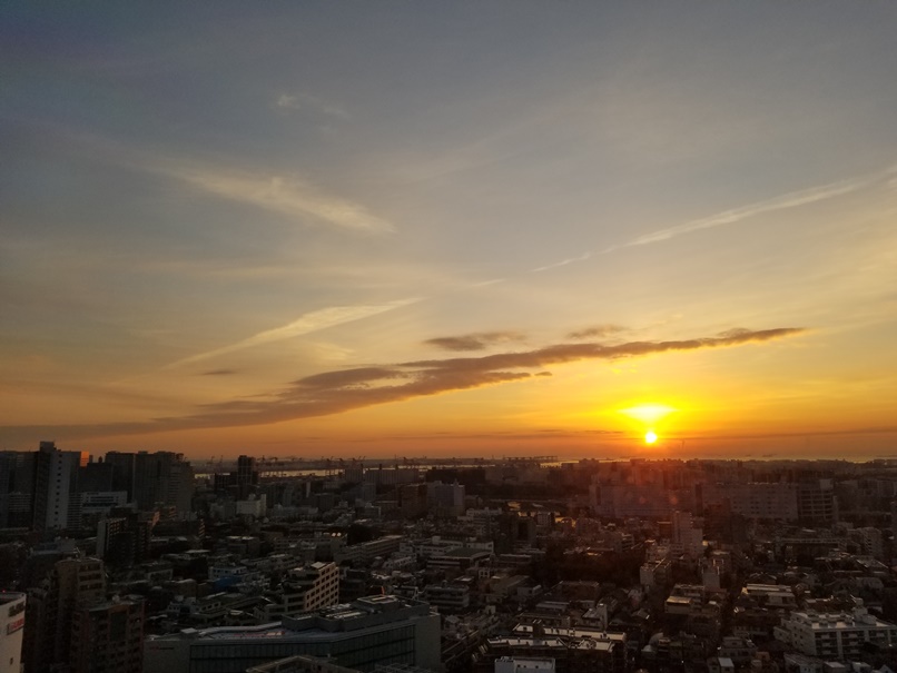 朝の視界の画像