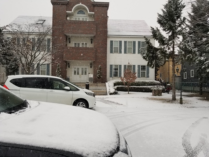 岩手の雪景色の画像