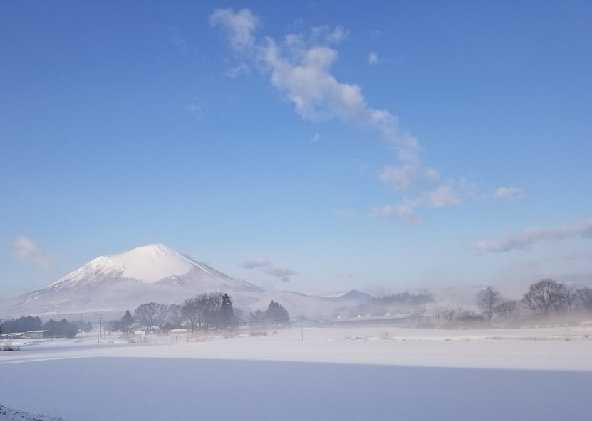 岩手県の岩手山の画像