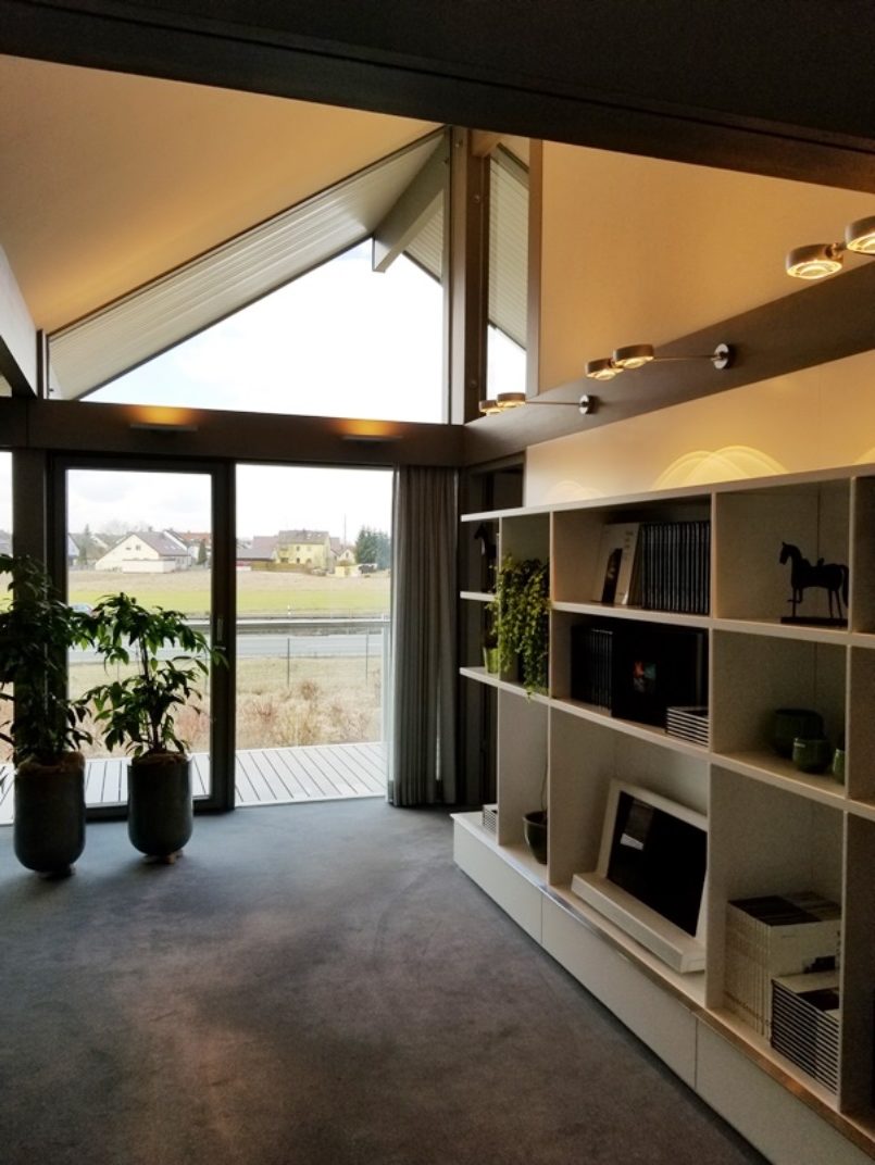 ドイツの住宅展示場の画像