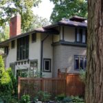 アメリカの住宅の外観 (1)の画像