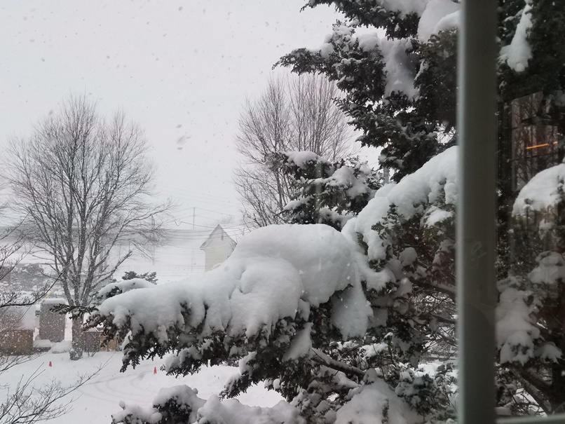 岩手の雪の画像