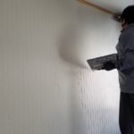 子ども部屋を漆喰に塗り替えの画像