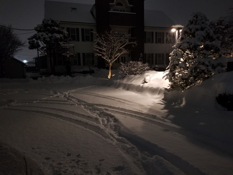 岩手の積雪の画像