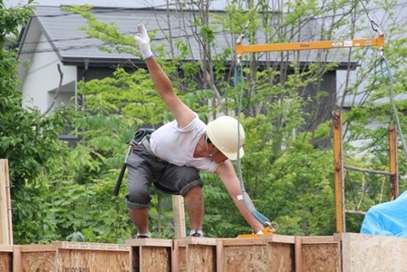 岩手の住宅現場４の画像