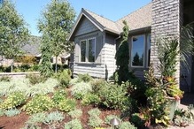 アメリカ住宅の庭先9の画像