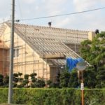岩手で100坪の住宅フレーミング１の画像