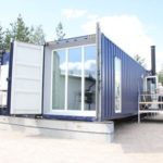 北欧のコンテナ住宅１の画像