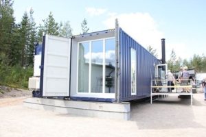 北欧のコンテナ住宅１の画像