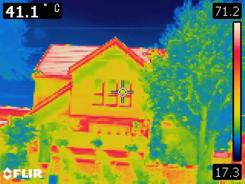 家の外装色と温度 (2)