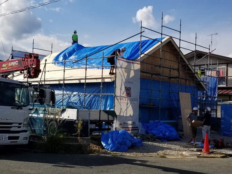 岩手の注文住宅現場 (1)の画像