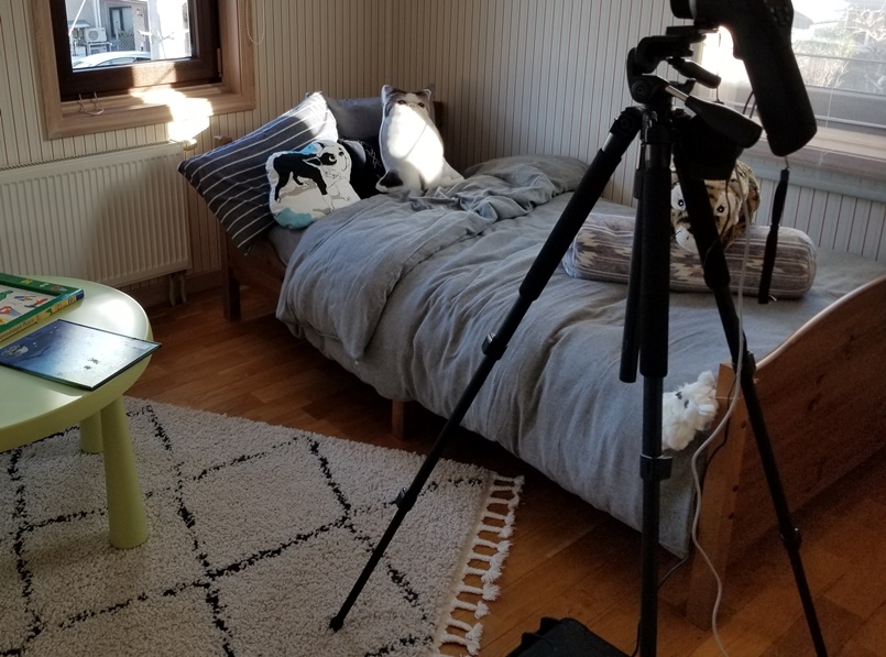 住宅のヒートブリッジ測定テストの画像