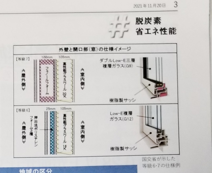 岩手の住宅に新たな断熱等級２の画像