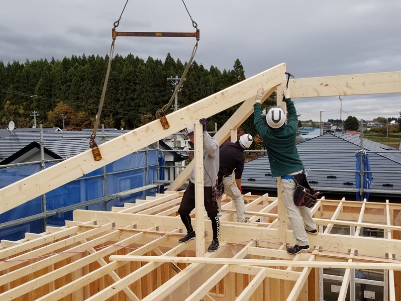 フレーミング住宅(4)の画像