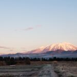 今朝の岩手山の画像