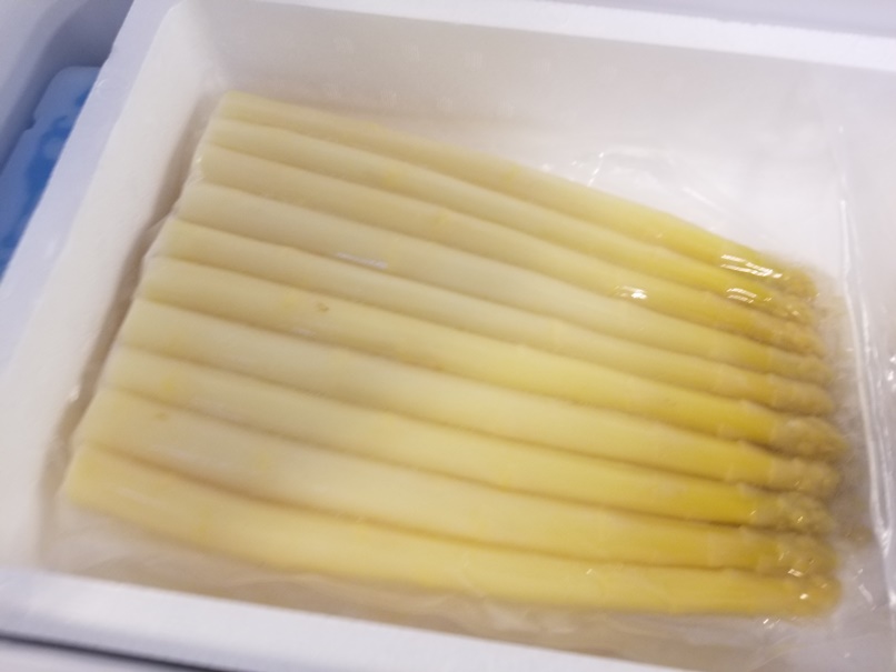 冷凍アスパラガスの画像