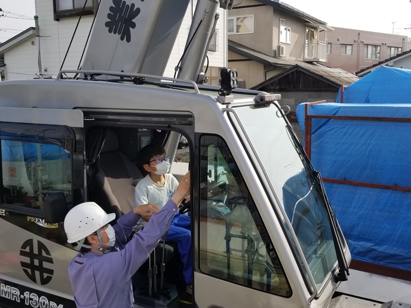 クレーン試乗(1)の画像