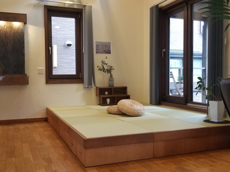 住宅展示場の畳小上がりの画像