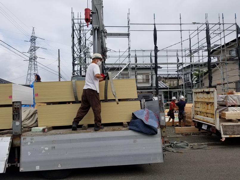 住宅フレーミング段取り (1)の画像