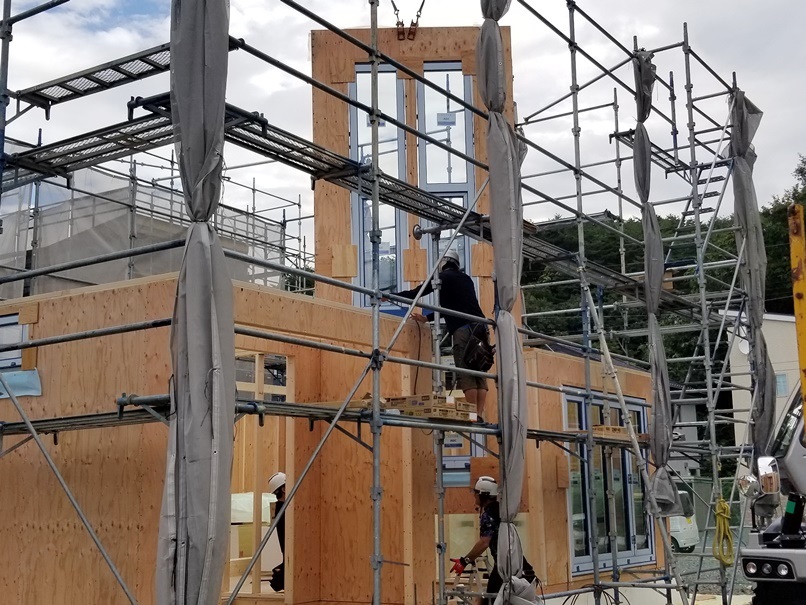 高断熱住宅の上棟(12)の画像