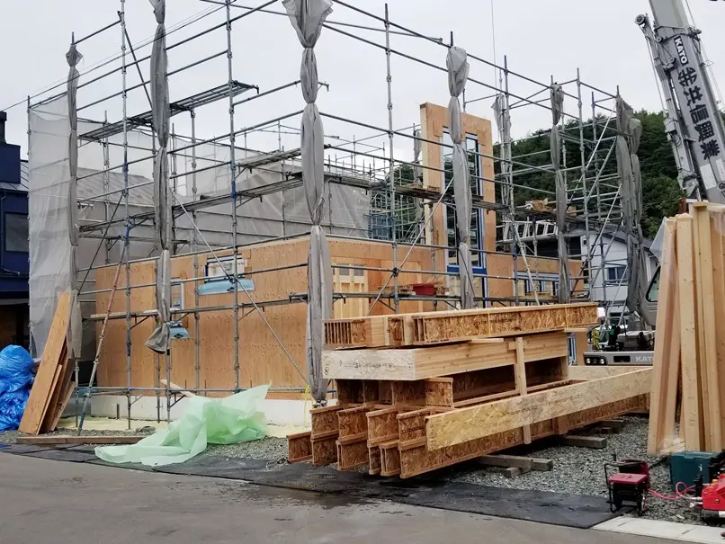高断熱住宅の上棟(16)の画像
