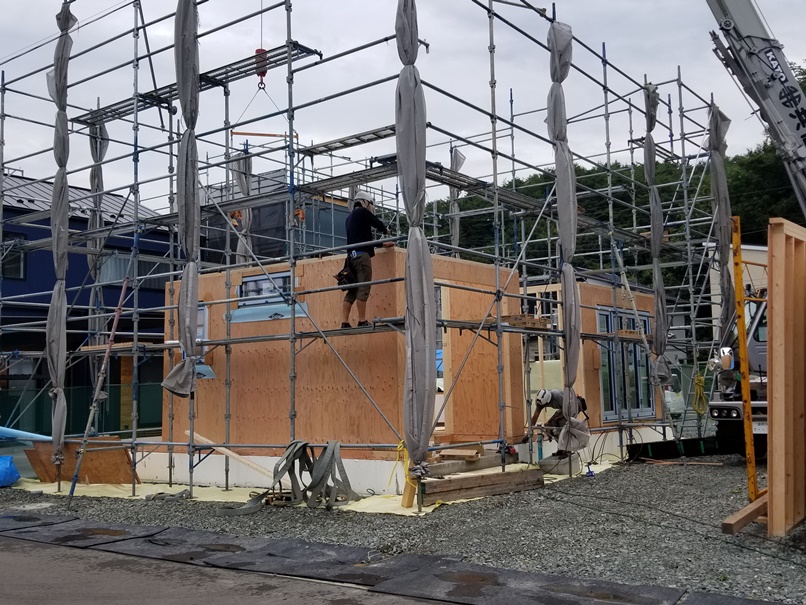 高断熱住宅の上棟(7)の画像