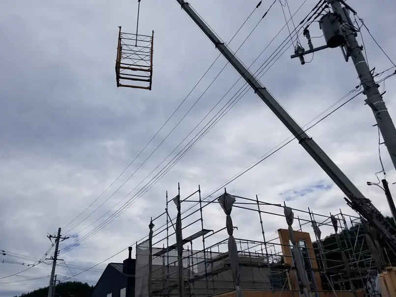 高断熱住宅の上棟(15)の画像