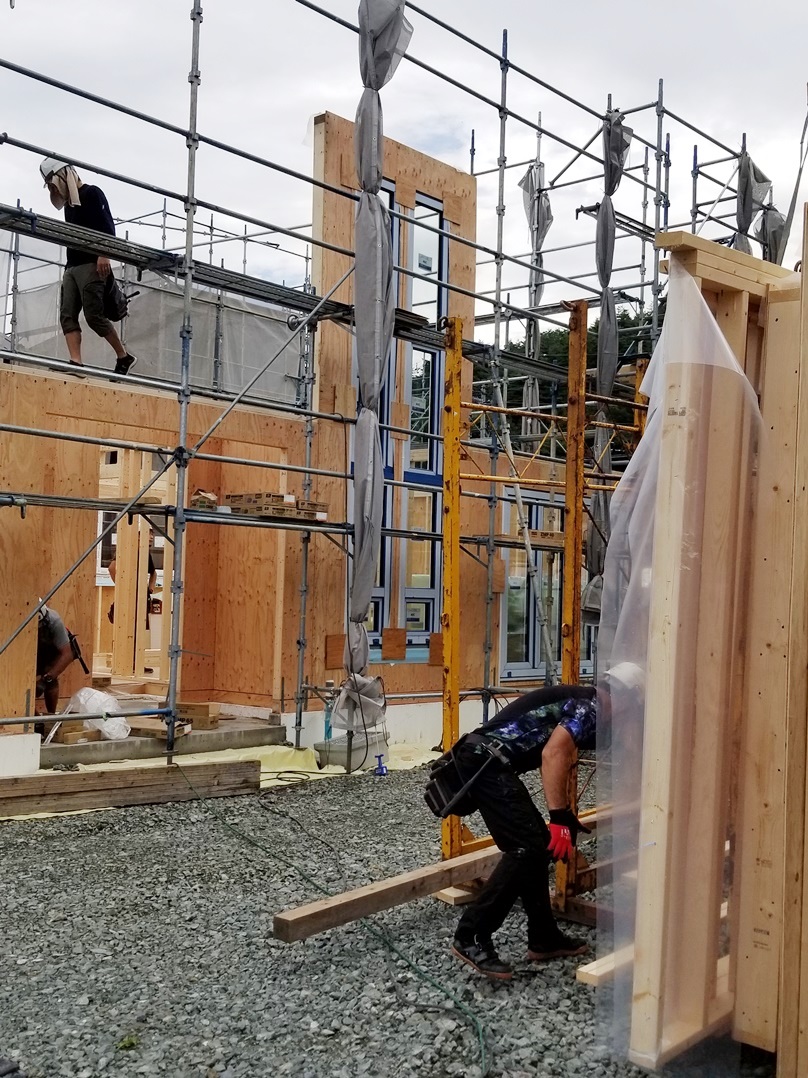 高断熱住宅の上棟(14)の画像