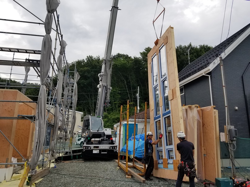 高断熱住宅の上棟(10)の画像