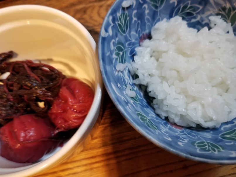 海塩の梅定食