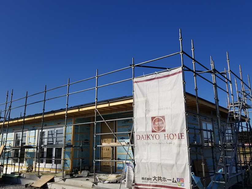 平屋住宅の現場 (1)の画像