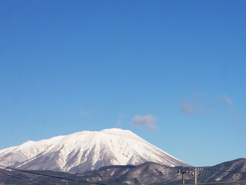 今日の岩手山の画像