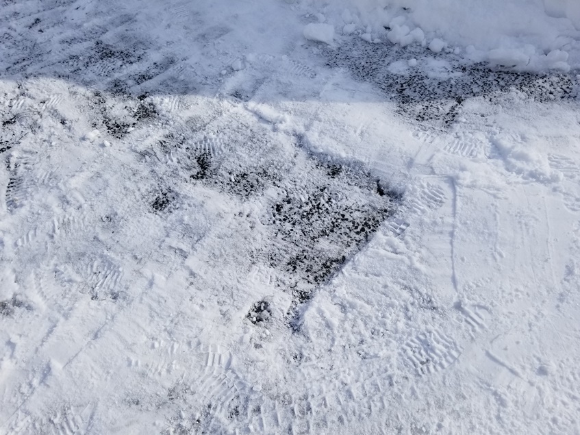 岩手の雪溶かし (1)