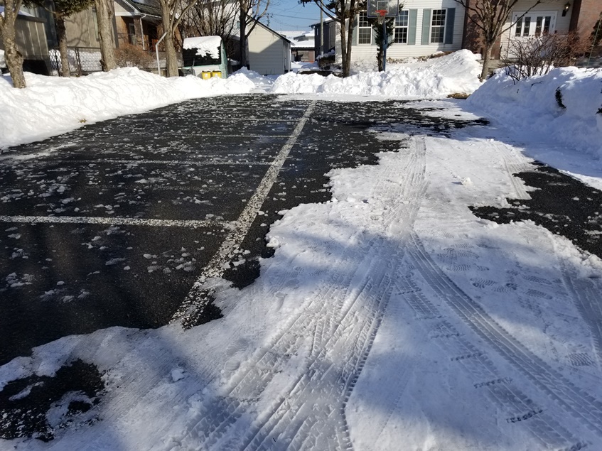 岩手の雪溶かし (3)