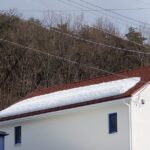 屋根北側斜面の雪２の画像