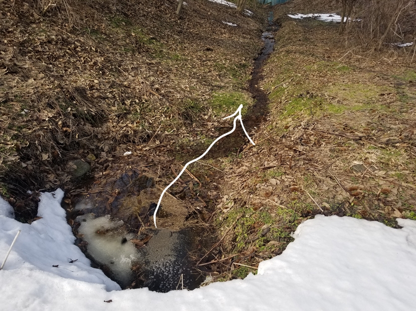 雪解け水排水(2)の画像