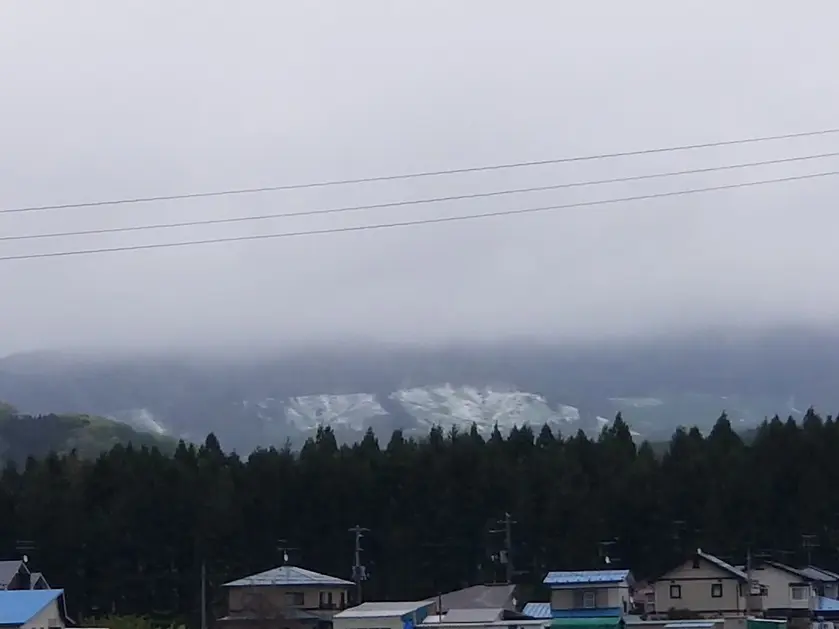 岩手は5月に冬?雪が・・の画像