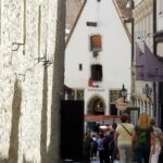 北欧の路地の画像